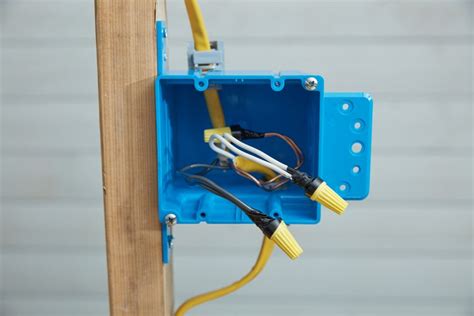 loose junction box in wall|splicing electrical wires behind walls.